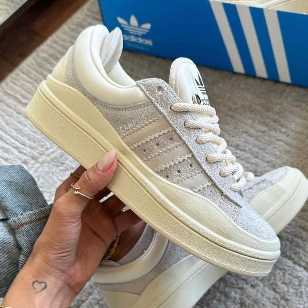 adidas gazelle silver green womens campus 00s X Bad Bunny bege – lojacollectioncrew