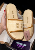 Chinelo Mi resort caramelo