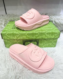 Chinelo Gu slide rosa