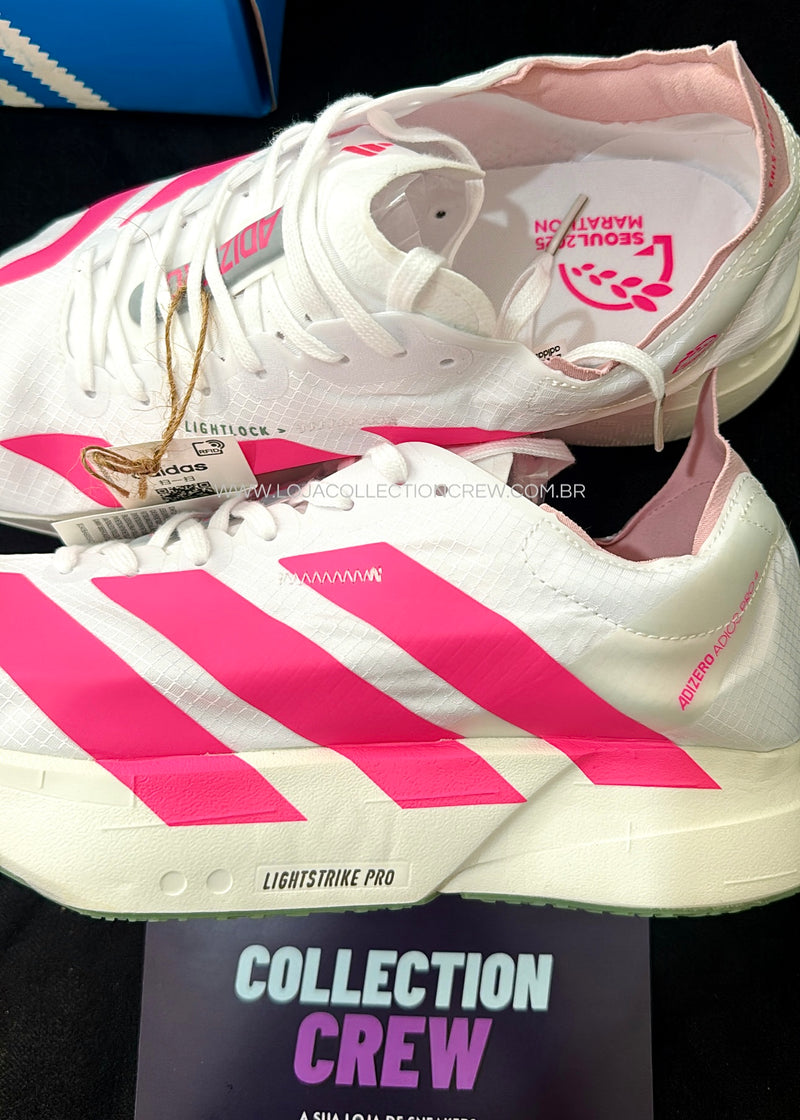 Adi running Pro 4 branco/rosa 1:1
