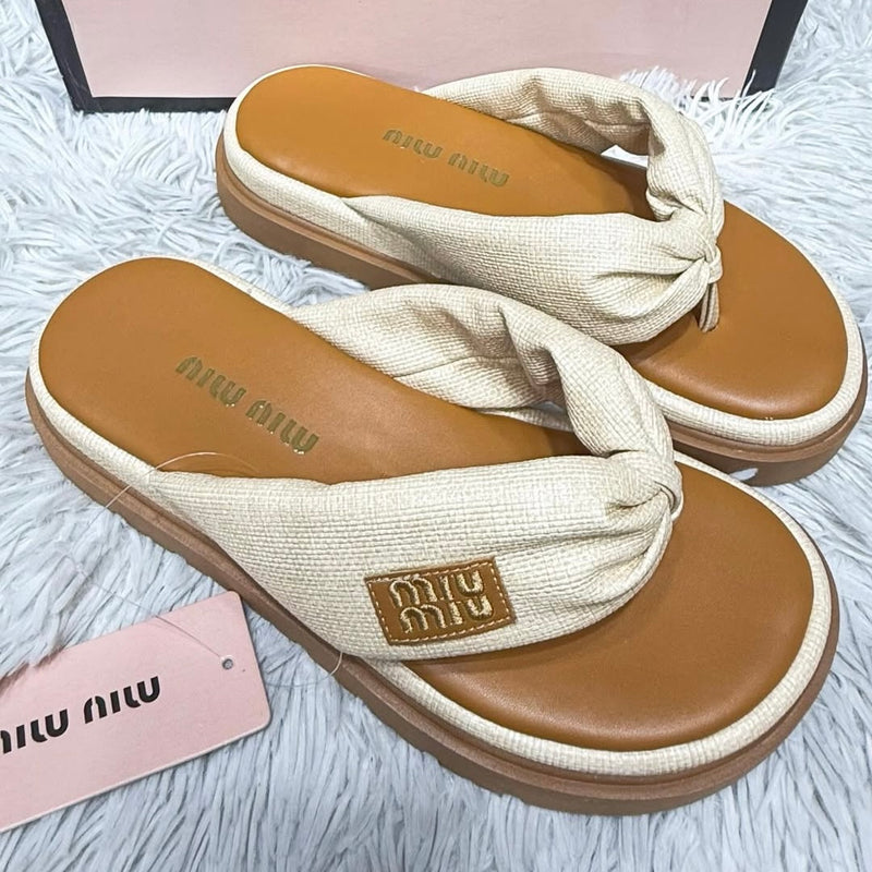 Chinelo Mi veraneio caramelo