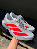 Modelo Ad running prata/vermelho
