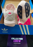 Ad running rosa bebê com lista pink