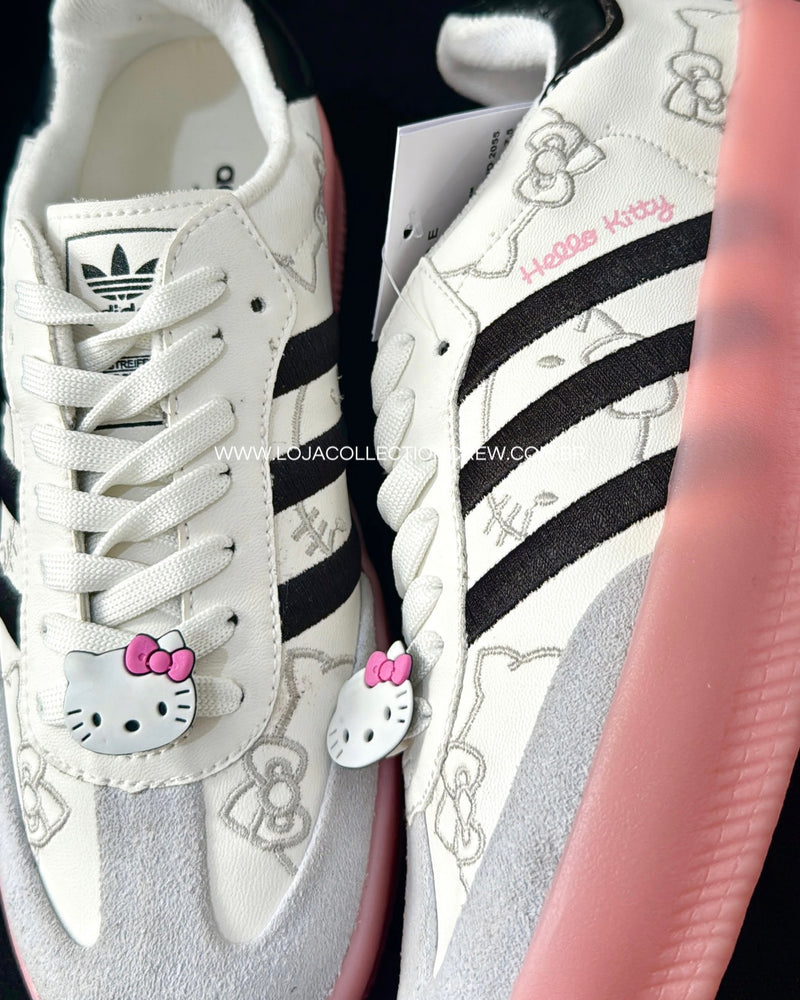 Adi samba X Hellol Kitty cinza