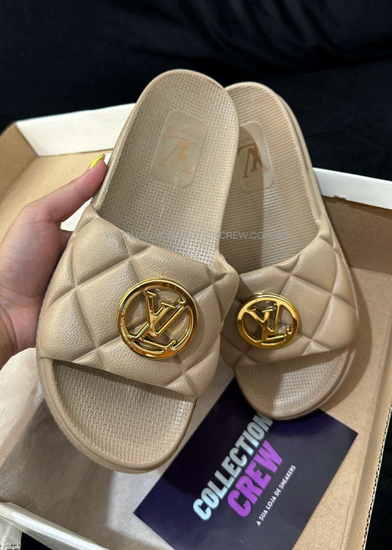 Chinelo L urban bege