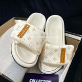 Chinelo Lo retrô branco