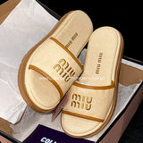 Chinelo Mi resort caramelo