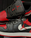 Modelo  preto/vermelho