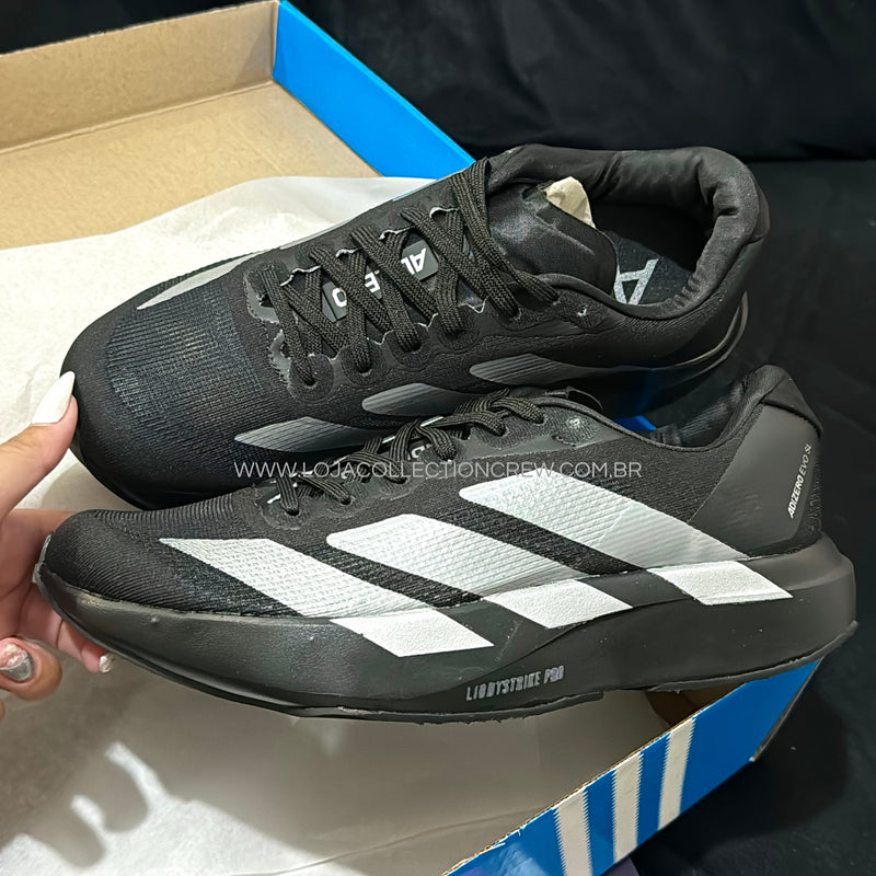 Modelo Ad running preto prateado